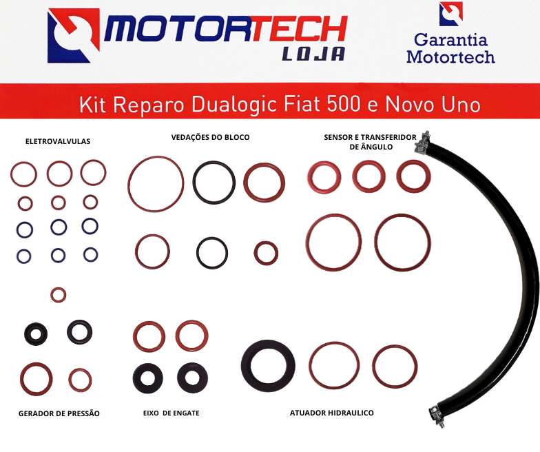 Kit Reparo DUALOGIC Fiat 500 1.4 / Uno 1.4