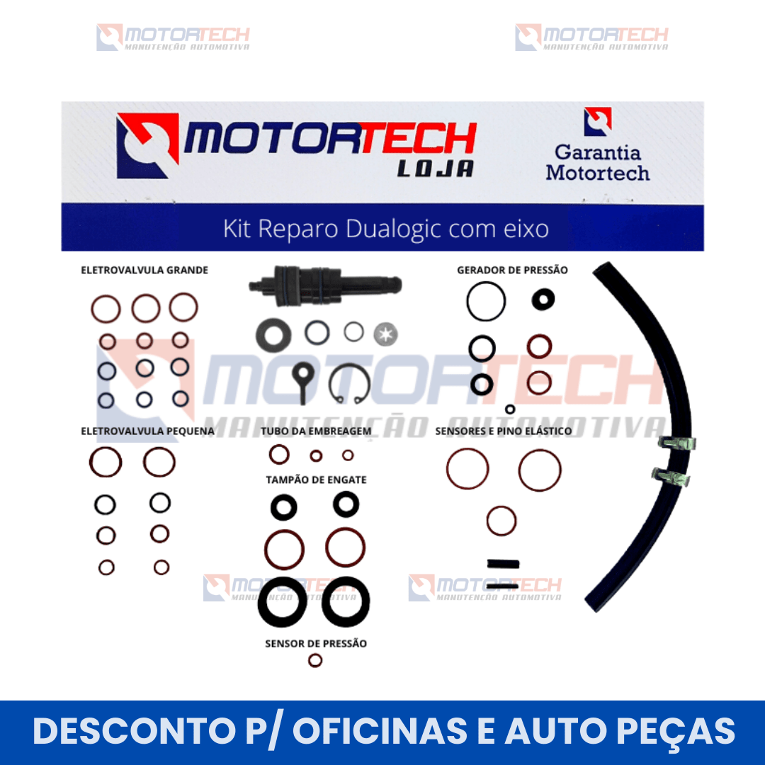 KIT REPARO DUALOGIC/GSR + EIXO DE SELEÇÃO 