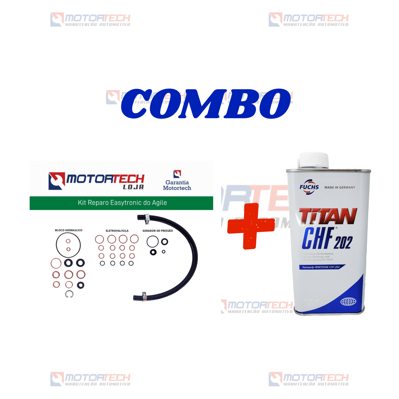 kit easytronic do agile + Oléo Titan 