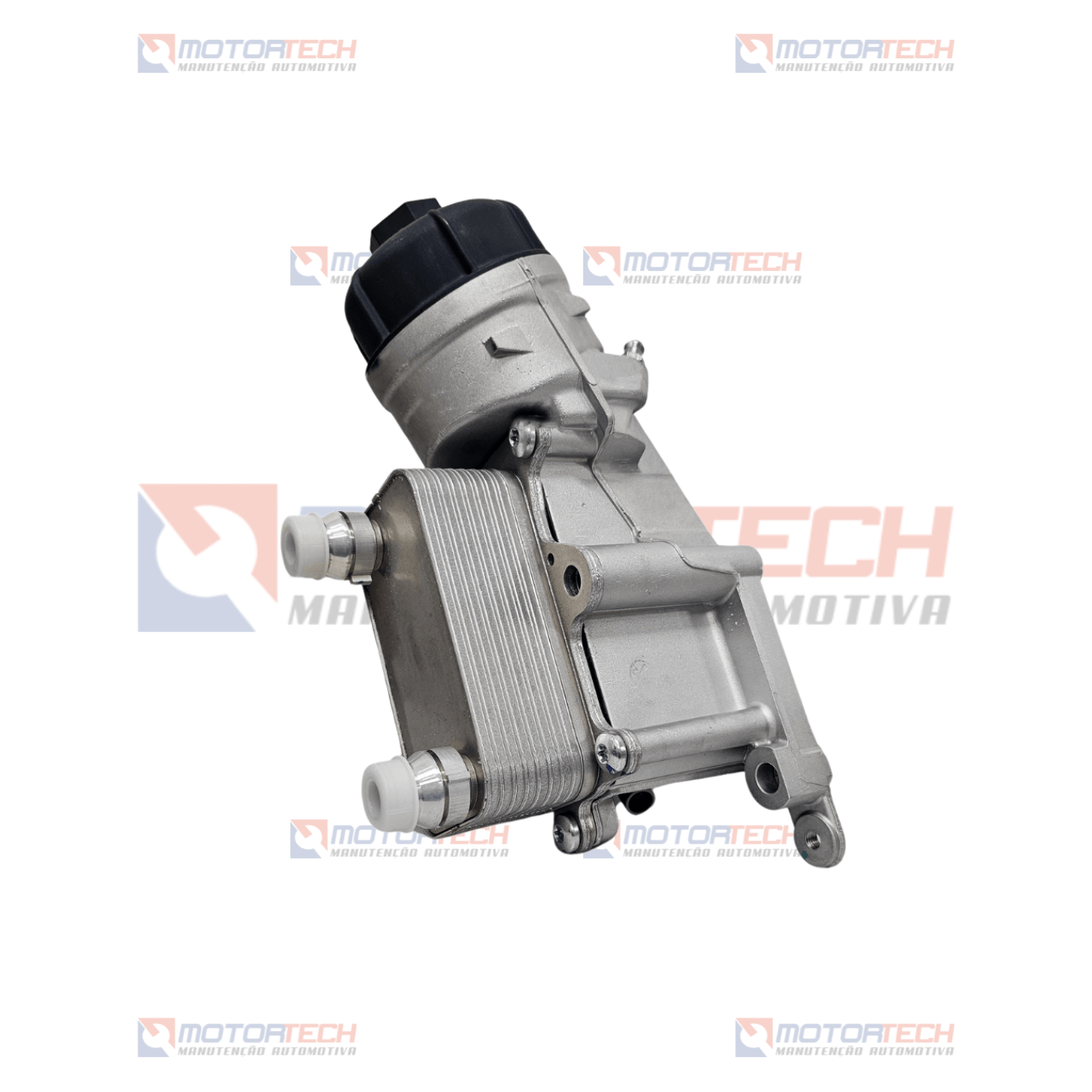 CONJUNTO SUPORTE FILTRO/TROCADOR DO MOTOR SAÍDA COM TUBO