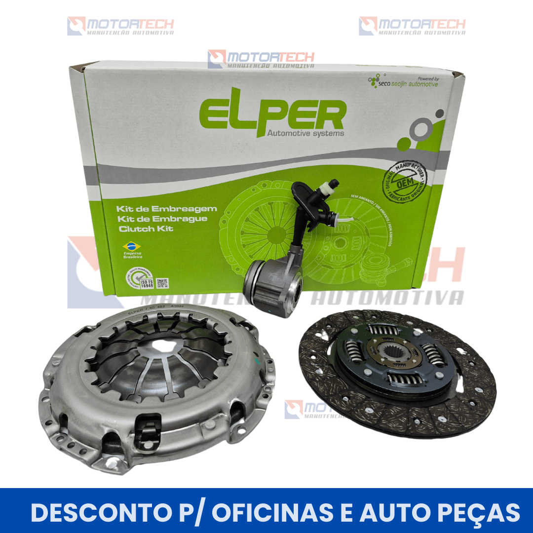 KIT EMBREAGEM COM ATUADOR 1.8 FLEX