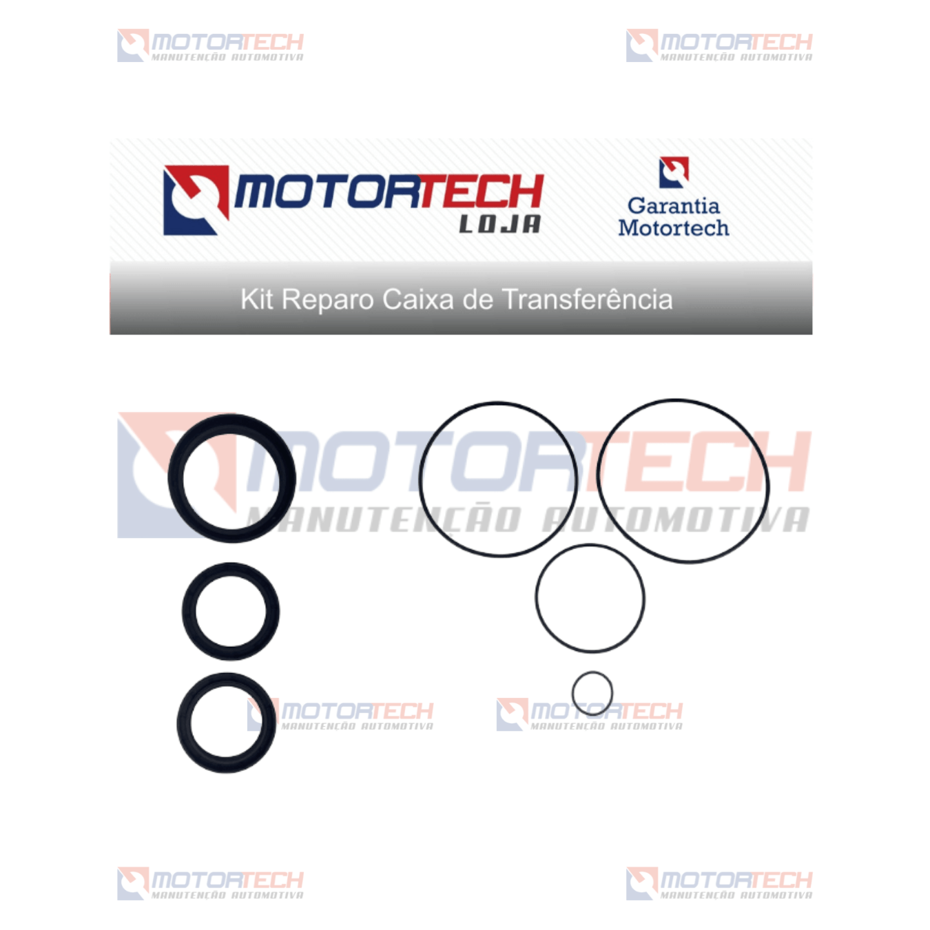 KIT REPARO DA CAIXA DE TRANSFERÊNCIA / DIFERENCIAL DIANTEIRO