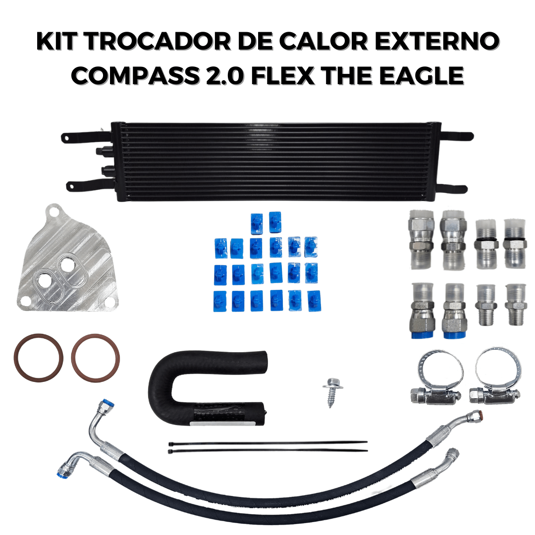 KIT TROCADOR DE CALOR EXTERNO COMPASS 2.0 FLEX THE EAGLE
