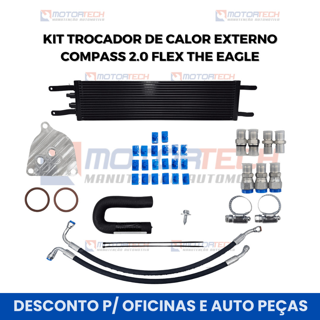 KIT TROCADOR DE CALOR EXTERNO COMPASS 2.0 FLEX THE EAGLE