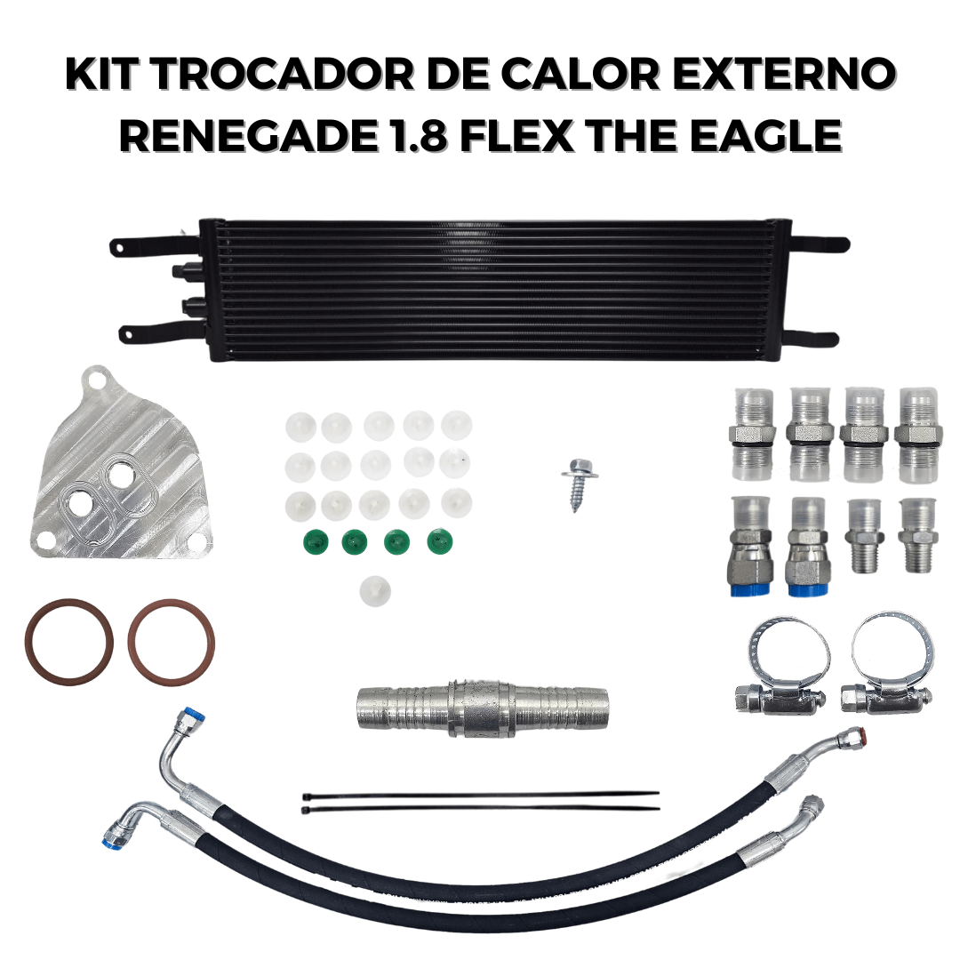 KIT TROCADOR DE CALOR EXTERNO RENEGADE 1.8 FLEX THE EAGLE