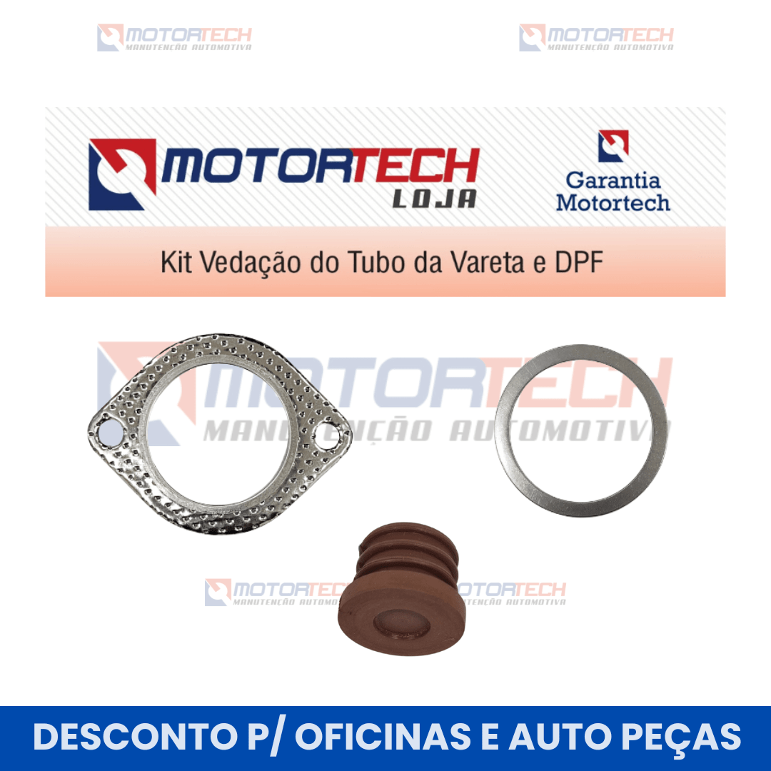 KIT VEDAÇÃO DO TUBO DA VARETA E DPF