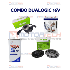 COMBO DUALOGIC 16v (embreagem e atuador elper) COMBO DUALOGIC 16v (embreagem e atuador elper)