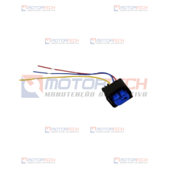 Conector 3 vias  Sensor de Pressão (SENSOR AZUL).