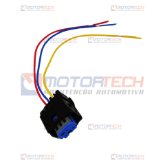 Conector 3 vias  Sensor de Pressão (SENSOR AZUL).