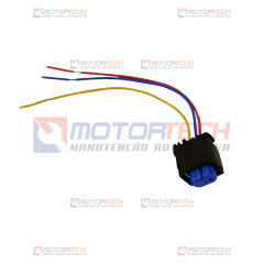 Conector 3 vias Sensor de Pressão (SENSOR AZUL). Conector 3 vias Sensor de Pressão (SENSOR AZUL).