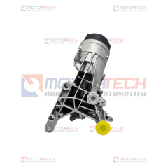 CONJUNTO SUPORTE FILTRO/TROCADOR DO MOTOR SAÍDA COM TUBO