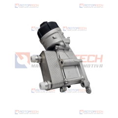 CONJUNTO SUPORTE FILTRO/TROCADOR DO MOTOR SAÍDA COM TUBO CONJUNTO SUPORTE FILTRO/TROCADOR DO MOTOR SAÍDA COM TUBO