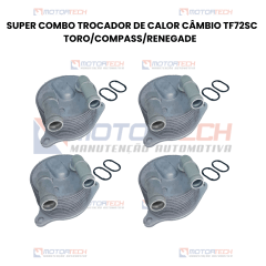 SUPER COMBO TROCADOR DE CALOR CÂMBIO TF72SC TORO/COMPASS/RENEGADE