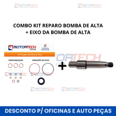 COMBO KIT REPARO BOMBA DE ALTA + EIXO DA BOMBA DE ALTA COMBO KIT REPARO BOMBA DE ALTA + EIXO DA BOMBA DE ALTA