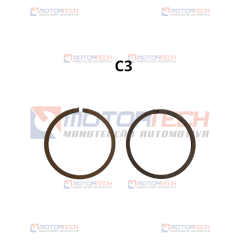 KIT ANÉIS DE SEGMENTO CÂMBIO TF72SC