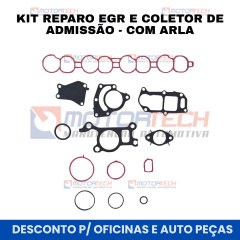 KIT REPARO EGR E COLETOR DE ADMISSÃO - COM ARLA KIT REPARO EGR E COLETOR DE ADMISSÃO - COM ARLA