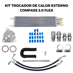 KIT TROCADOR DE CALOR EXTERNO COMPASS 2.0 FLEX