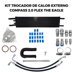 KIT TROCADOR DE CALOR EXTERNO COMPASS 2.0 FLEX THE EAGLE