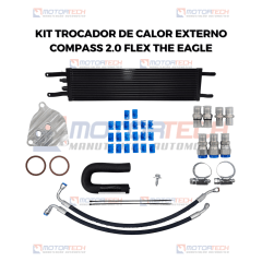 KIT TROCADOR DE CALOR EXTERNO COMPASS 2.0 FLEX THE EAGLE