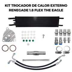 KIT TROCADOR DE CALOR EXTERNO RENEGADE 1.8 FLEX THE EAGLE