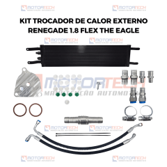KIT TROCADOR DE CALOR EXTERNO RENEGADE 1.8 FLEX THE EAGLE