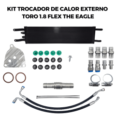 KIT TROCADOR DE CALOR EXTERNO TORO 1.8 FLEX THE EAGLE