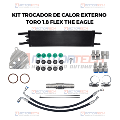 KIT TROCADOR DE CALOR EXTERNO TORO 1.8 FLEX THE EAGLE