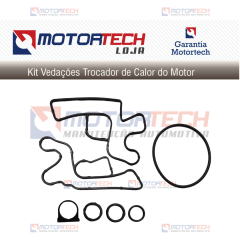 KIT VEDAÇÃO TROCADOR DE CALOR DO MOTOR 2.0 DIESEL KIT VEDAÇÃO TROCADOR DE CALOR DO MOTOR 2.0 DIESEL