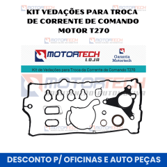 KIT VEDAÇÕES PARA TROCA DE CORRENTE DE COMANDO MOTOR T270 KIT VEDAÇÕES PARA TROCA DE CORRENTE DE COMANDO MOTOR T270