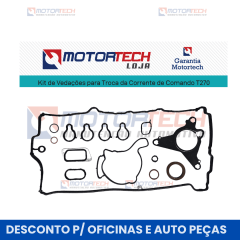 KIT VEDAÇÕES PARA TROCA DE CORRENTE DE COMANDO MOTOR T270 KIT VEDAÇÕES PARA TROCA DE CORRENTE DE COMANDO MOTOR T270