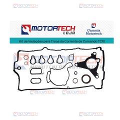 KIT VEDAÇÕES PARA TROCA DE CORRENTE DE COMANDO MOTOR T270