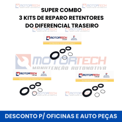 SUPER COMBO PROMOCIONAL 3 KITS DE REPARO RETENTORES DO DIFERENCIAL TRASEIRO SUPER COMBO PROMOCIONAL 3 KITS DE REPARO RETENTORES DO DIFERENCIAL TRASEIRO